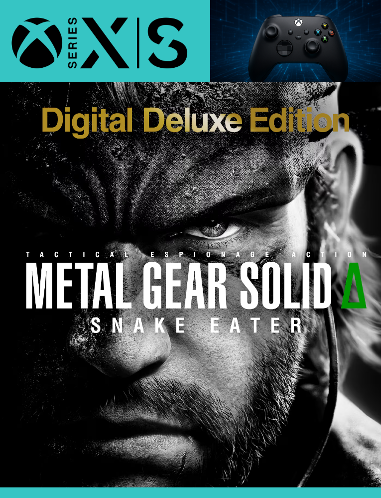 Metal Gear Solid Δ Snake Eater Digital Deluxe Edition – Xbox Series S/X Mídia Digital