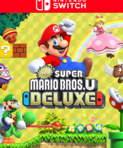 New Super Mario Bros. U Deluxe – Nintendo Switch – Mídia Digital