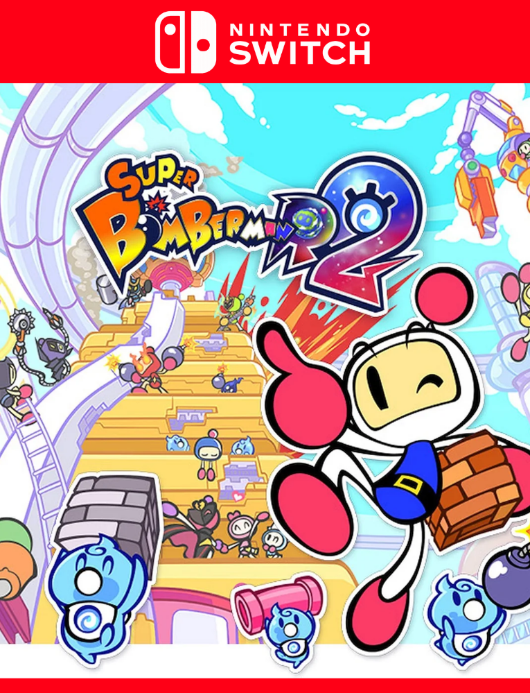 Super Bomberman R 2 – Nintendo Switch – Mídia Digital