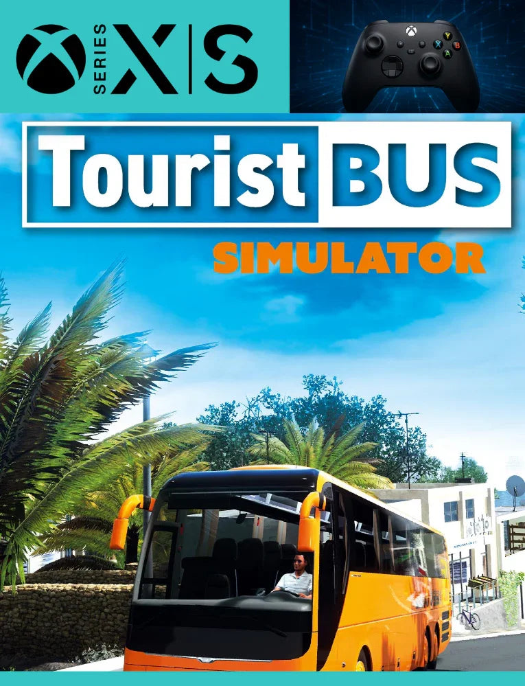 Tourist Bus Simulator – Xbox Series S/X Mídia Digital - Big Cyber Games